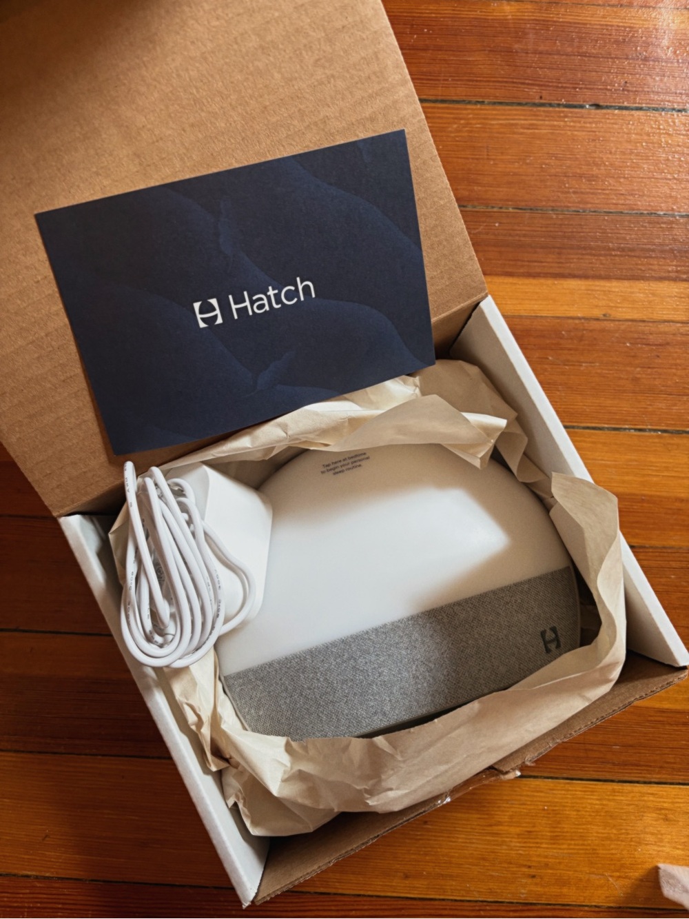 Hatch Restore 1st Generation Smart Sleep Assistant Sound Machine Light Open Box